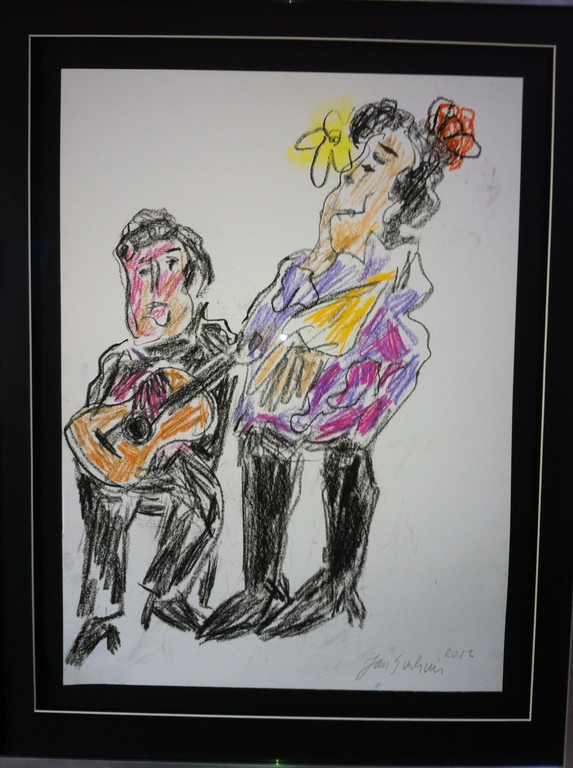 JAN SIERHUIS Originele tekening 2012 ( CoBrA ) kopen? Bied vanaf 1!