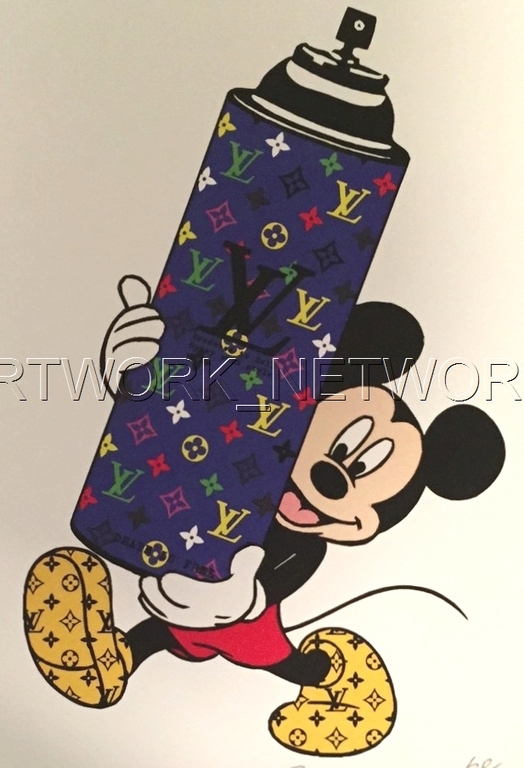 DEATH NYC "Mouse Spray" n° 60/100 - Signed with COA (Edition Prints 100) kopen? Bied vanaf 1!