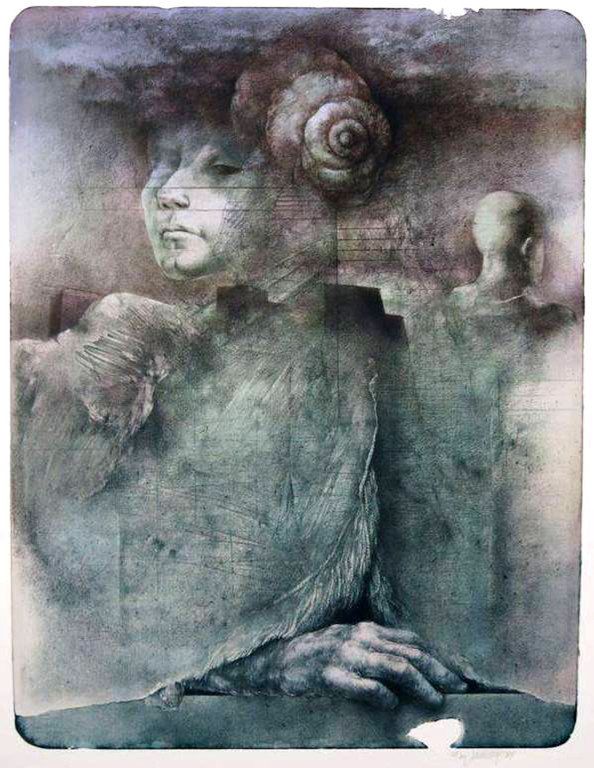 James Janicek: -De jonge Prins- Zeer Fraaie Litho. Gesigneerd. 1984. Groot. kopen? Bied vanaf 79!