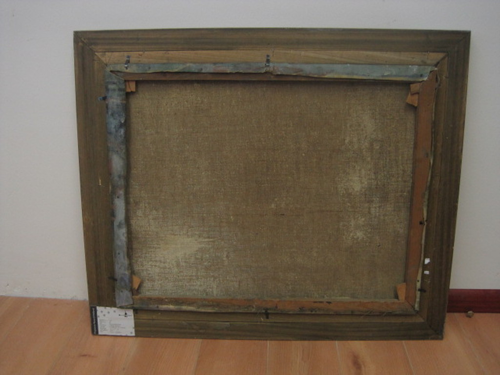 Joh. Eshuis 1904-1971 - "Paard en wagen in landschap" olieverf ca. 1940 kopen? Bied vanaf 1!