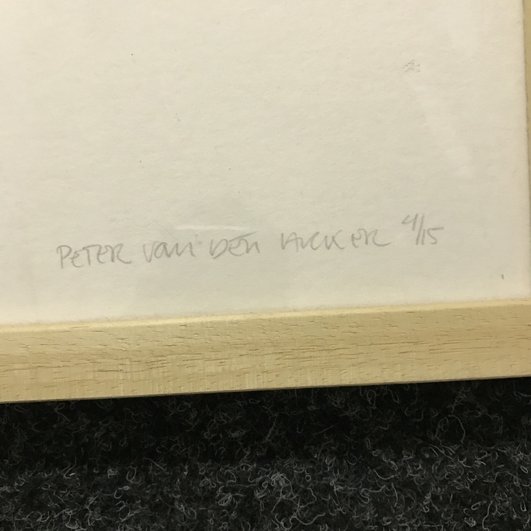 Peter v/d Akker zeefdruk  2 zeefdrukken  kopen? Bied vanaf 1!