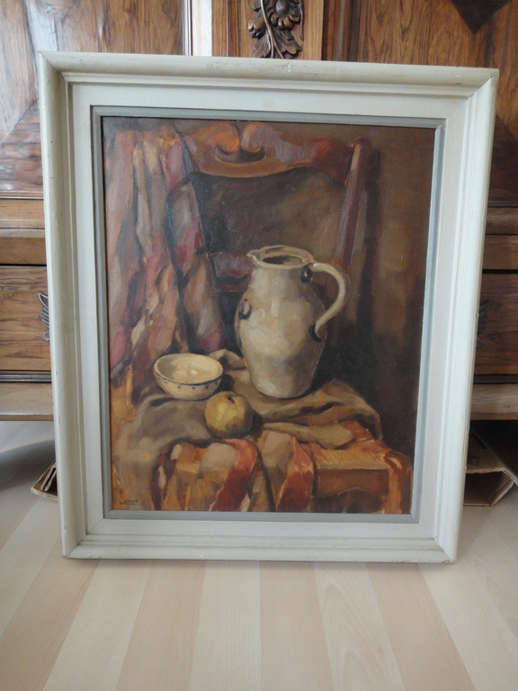  Martin Uitenbosch (1898-1965) - olieverf op doek - Gevarieerd stilleven kopen? Bied vanaf 350!