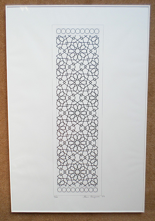 Frans Brugman - Modern geometrisch pendant (strak ingelijst, groot) kopen? Bied vanaf 75!