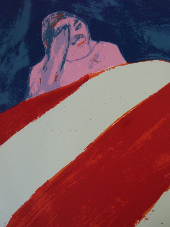 TEARS ON KENNEDY'S COFFIN // ZEEFDRUK VAN JAN CREMER kopen? Bied vanaf 50!