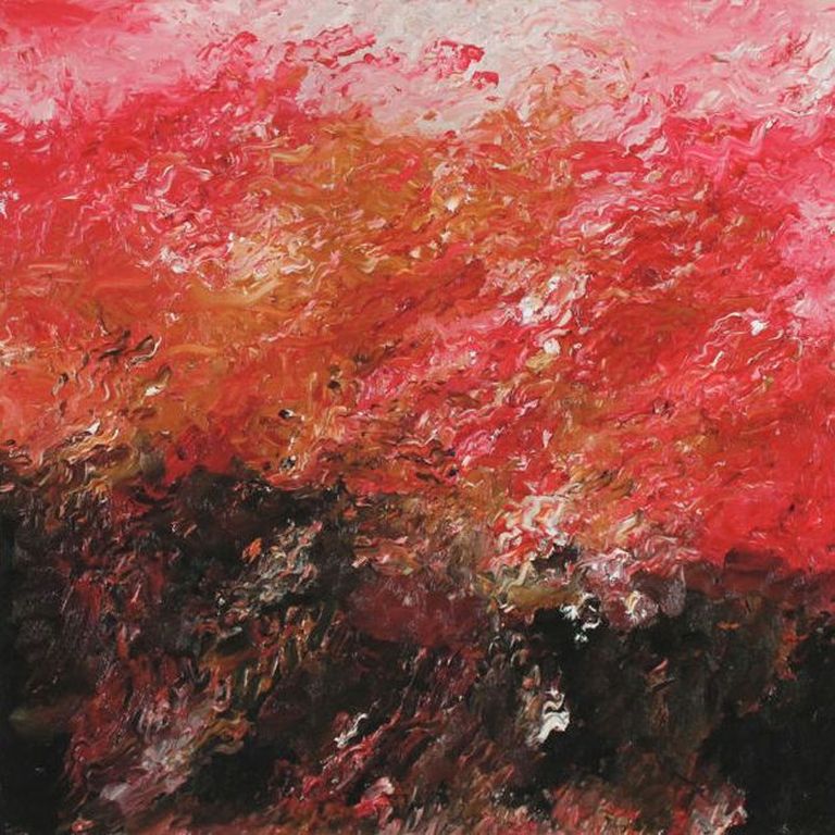 Armando, -Landschaft- Giclée, Handgesigneerd. 2013, Oplage: 49/50 ZELDZAAM! verkocht voor € 175!