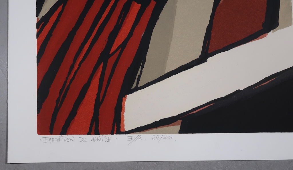 Fon Klement: Boardsnede, Evocation de Venise (Groot!) kopen? Bied vanaf 150!