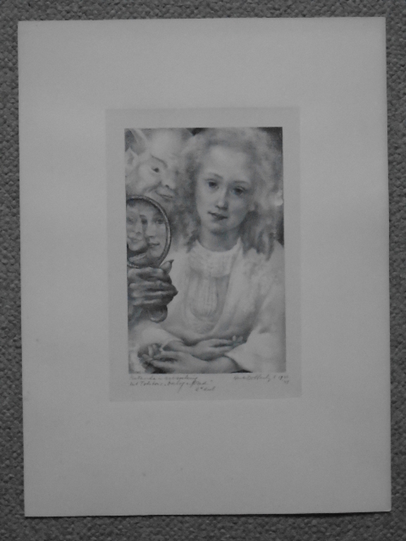 Aart van Dobbenburgh - litho - Natascha in verzoeking kopen? Bied vanaf 40!