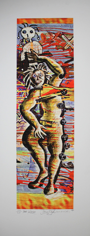 MARK&PAUL KOSTABI & TONI ESPOSITO   Gr Giclee   ETERNITY NOW  3xHandgesigneerd verkocht voor € 85!
