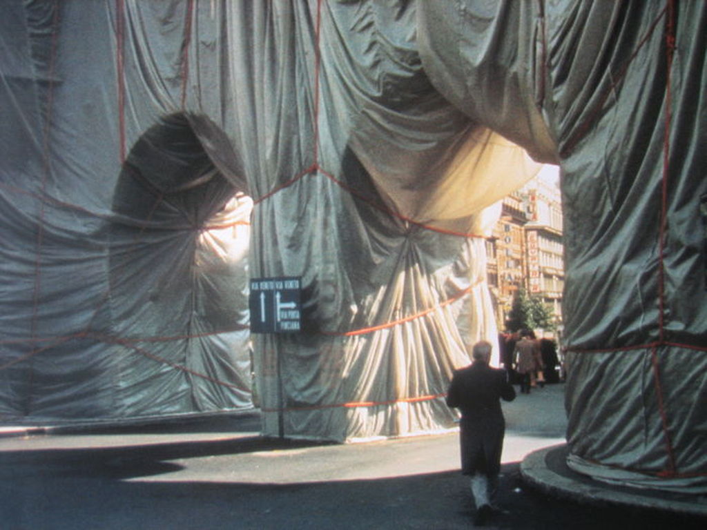 Christo - The Roman Wall - Offsetlithografie - Handgesigneerd kopen? Bied vanaf 35!