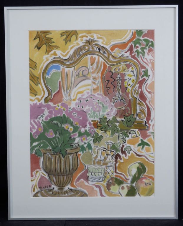 Betty Disco: Acryl op canvaspapier, Yesteryear, Images... - Ingelijst verkocht voor € 35!