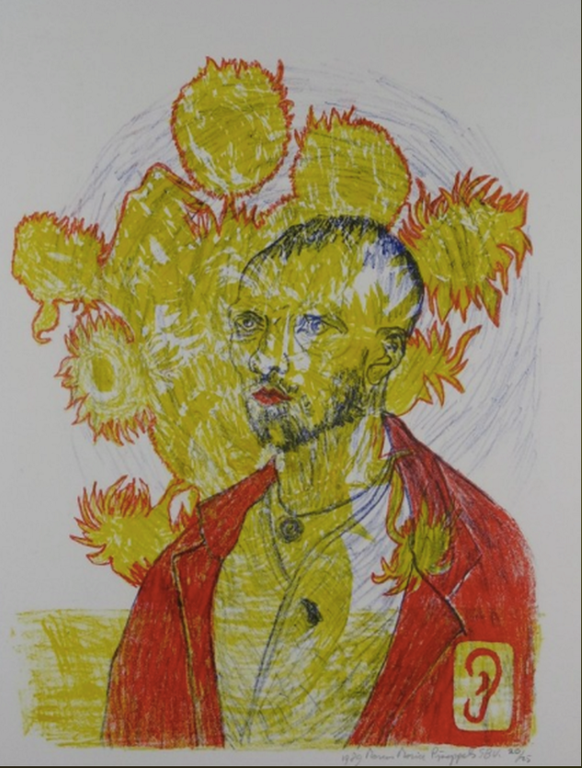 Marc Pijnappels: Litho, Van Gogh kopen? Bied vanaf 1!