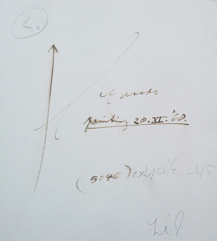 Eugène Brands - Abstracte compositie, gouache (mooi ingelijst) kopen? Bied vanaf 1250!