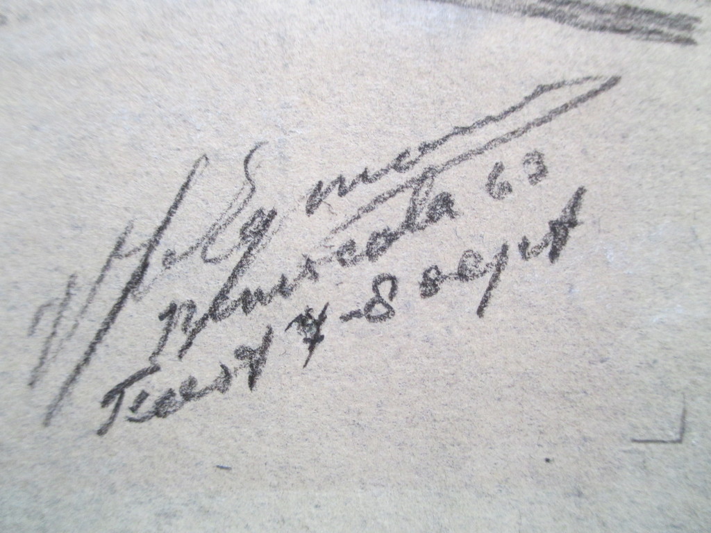 Onbekend, tekening, Peniscola '63 kopen? Bied vanaf 25!