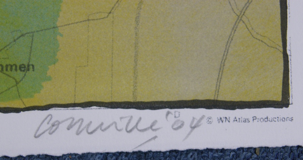 Corneille: Kleurenlitho 'Groningen', genummerd en potlood gesigneerd kopen? Bied vanaf 135!