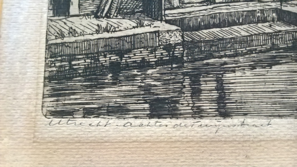 Marius Janssen, ets, Utrecht kopen? Bied vanaf 60!