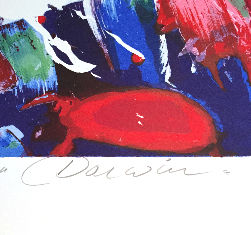 JAS - Darwin - Gesigneerde zeefdruk - 1996 kopen? Bied vanaf 45!