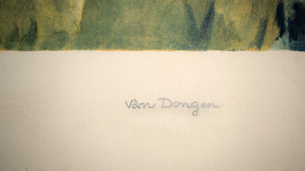 Kees van Dongen - Kleurenlitho - Jean-Marie in de Haven - JL 22 kopen? Bied vanaf 1100!