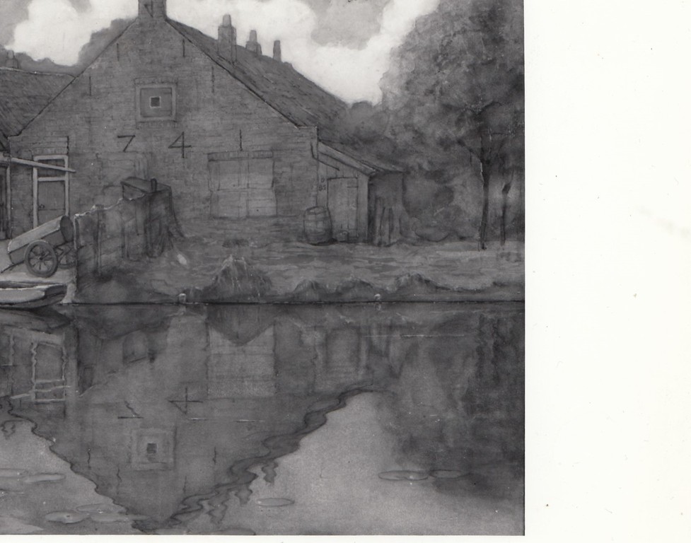 Piet Mondriaan: Onbekende Fotograaf, 2 foto's Huis en Molen aan het Gein kopen? Bied vanaf 1!