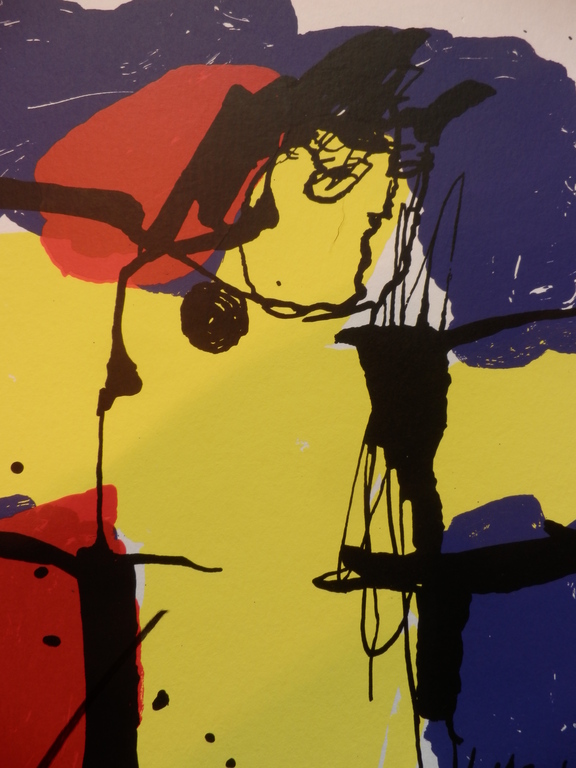 HERMAN BROOD  Gelimiteerde en Handgesigneerde Zeefdruk BRASIL GOD kopen? Bied vanaf 85!