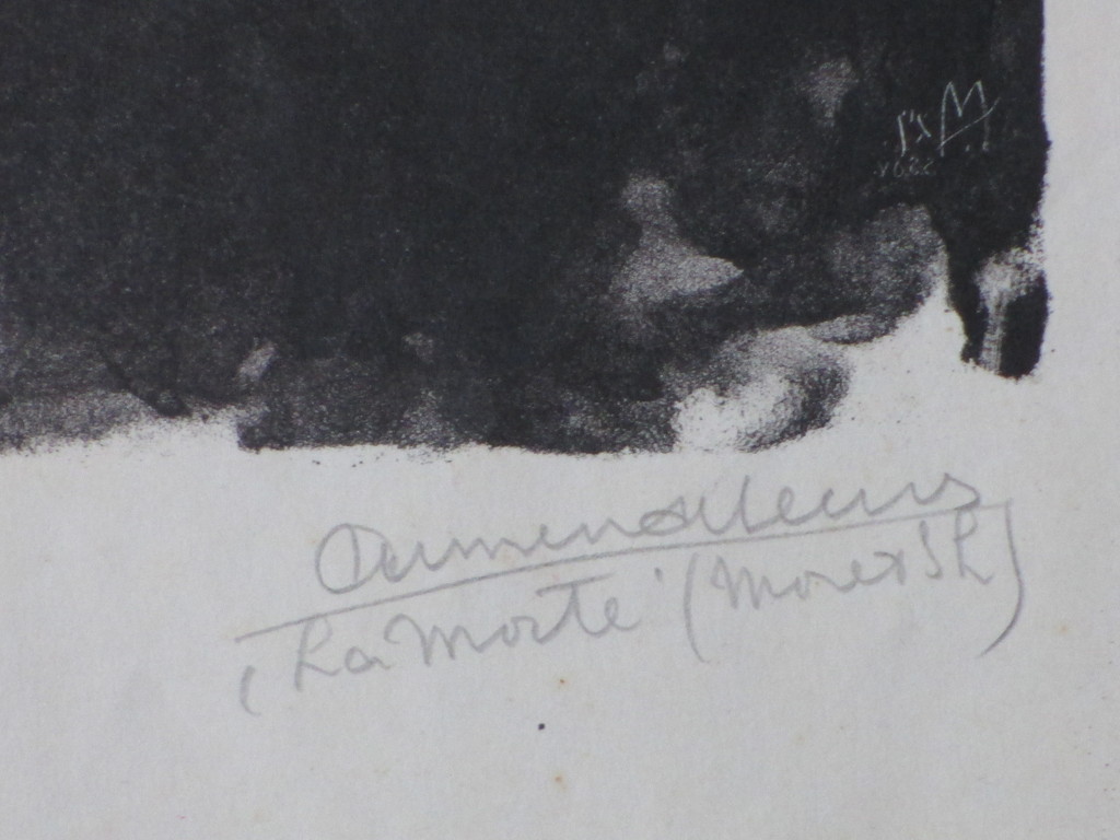 Harmen Meurs - Harmen Meurs, La Morte, Litho kopen? Bied vanaf 1!