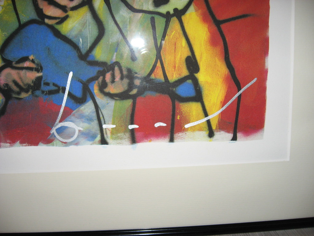 Herman Brood: Kleuren zeefdruk, 'Arena' kopen? Bied vanaf 235!