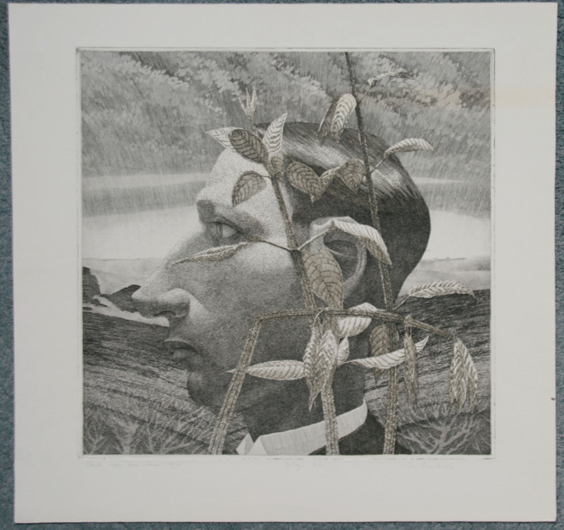 Henk van der Haar, ets, In Frankrijk kopen? Bied vanaf 45!