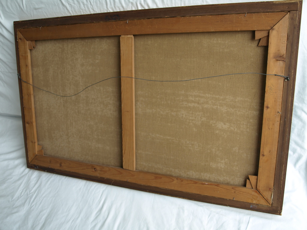 Onduidelijke signatuur : Olieverf op doek – Oceaan race – Ingelijst –1936        kopen? Bied vanaf 200!