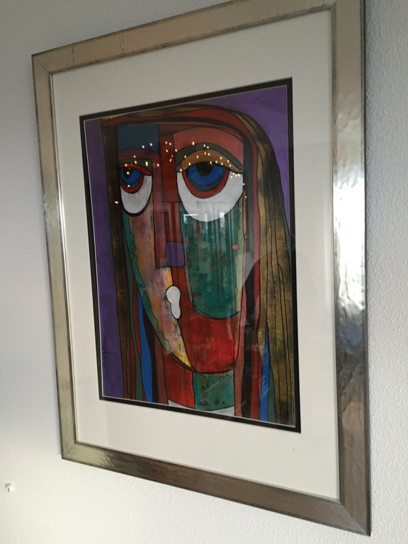 schitterend org. werk Theo Mackaay in keurige lijst verkocht voor € 610!