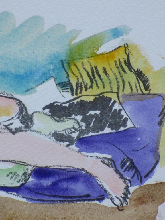 Freek van den Berg, Vriendinnen op de sofa, Handgekleurde litho kopen? Bied vanaf 45!