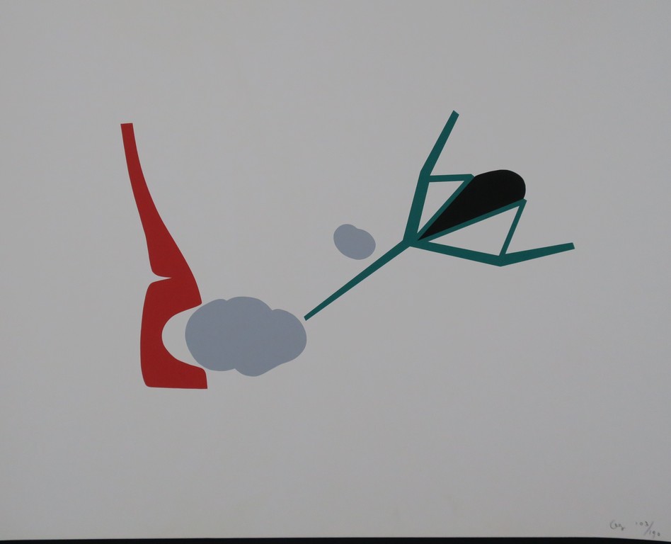 Tjeng Sit Oey: Zeefdruk, Compositie kopen? Bied vanaf 35!