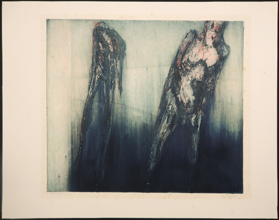 Henk Vierveijzer: Ets en aquatint, Twee mensen kopen? Bied vanaf 1!