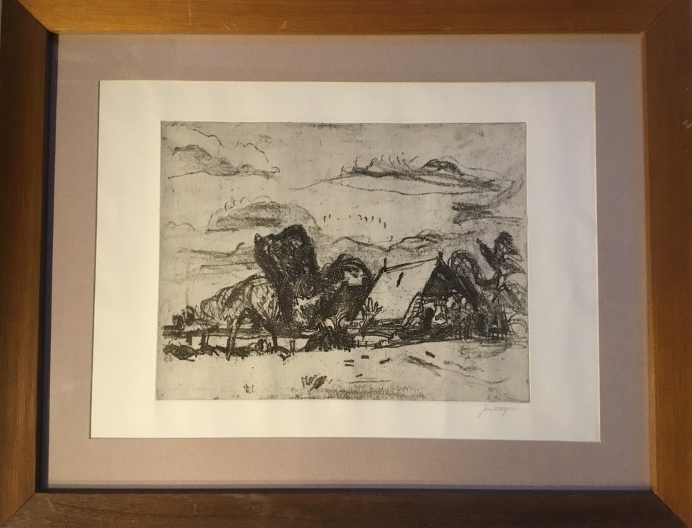 Jan Wiegers,ets verkocht voor € 100!