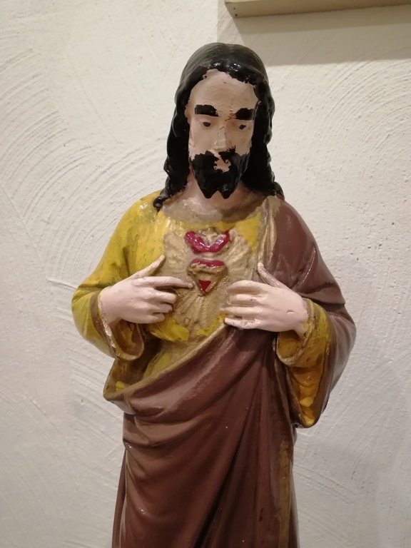 onbekend kunstenaar -- Christus beeld uit gips kopen? Bied vanaf 10!