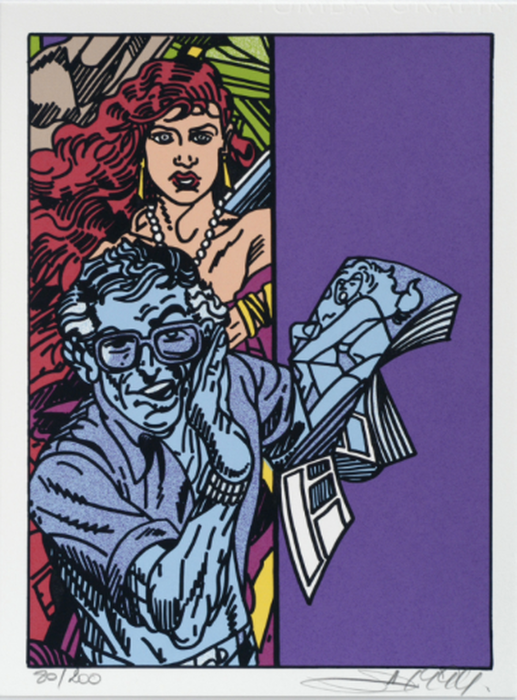 Erro: Zeefdruk, A travers...17 verkocht voor € 40!