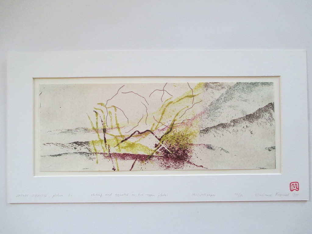 Marianne Korporaal, ets Satori Soractis 3a, 1990  kopen? Bied vanaf 1!