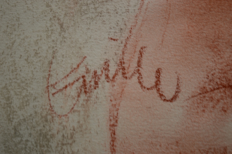 Emile de Vries (1923-2009) zittend naakt, pastel gesigneerd l.o. 2003 - 35x49 kopen? Bied vanaf 75!