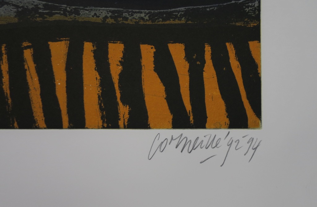 Corneille: Ets en aquatint, Hoggar en fete (Zeer groot) kopen? Bied vanaf 750!