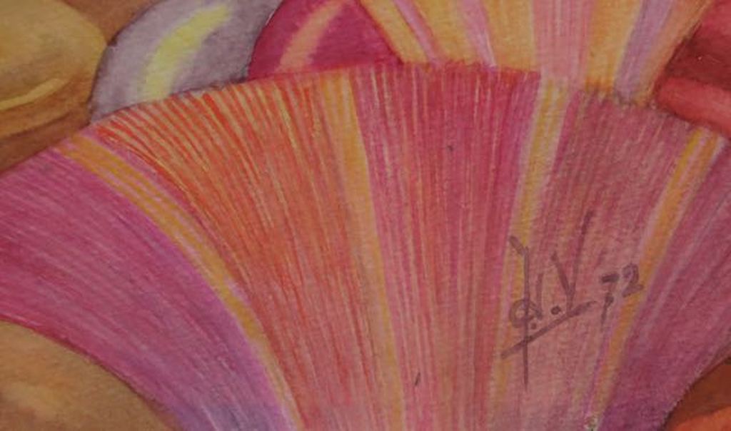 Jan de Vries: Aquarel, Eva in het Paradijs -Ingelijst kopen? Bied vanaf 150!