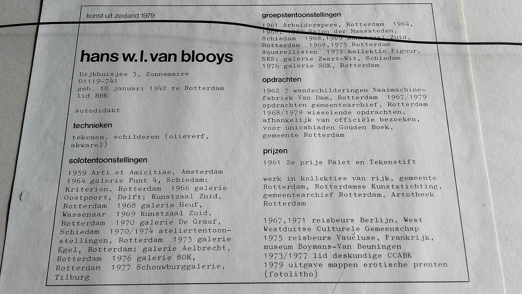 Hans van Blooys - Aquarel - St. Mathieu kopen? Bied vanaf 35!