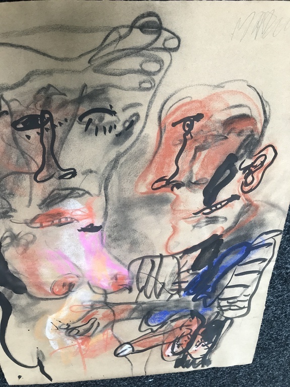 Anton Martineau ( CoBrA ) Prachtige tekening Voorstudie kopen? Bied vanaf 50!