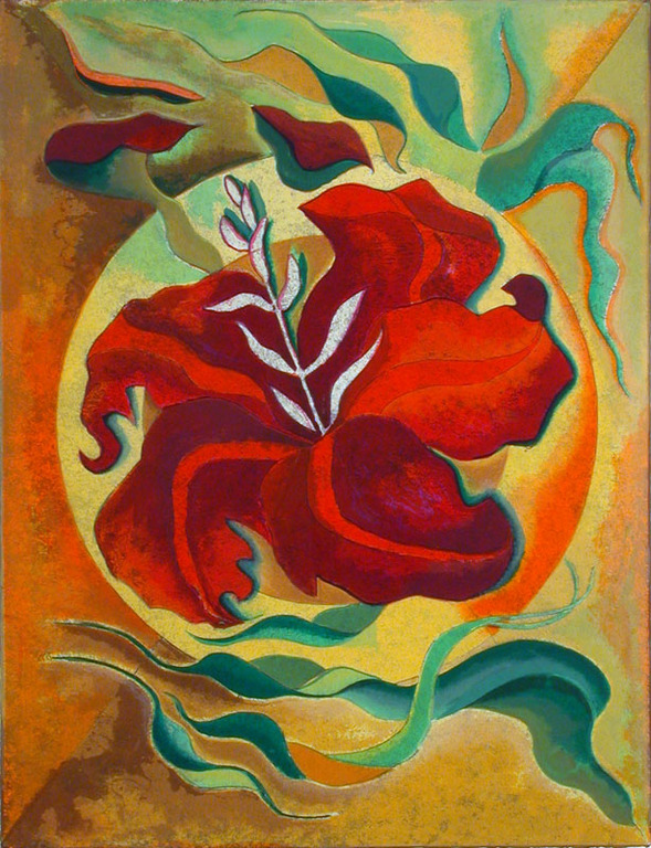 Jan van Delft: Zeefdruk, Morning Glory III kopen? Bied vanaf 1!