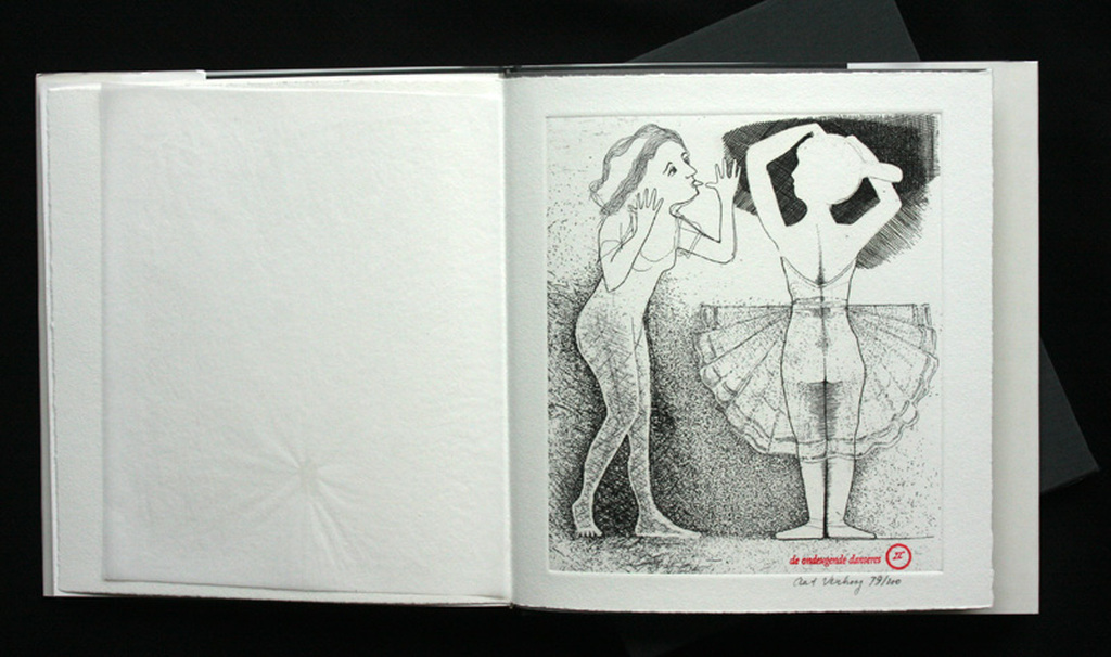 Aat Verhoog de kunstenaar en zijn verhaal, boek en twee etsen kopen? Bied vanaf 50!