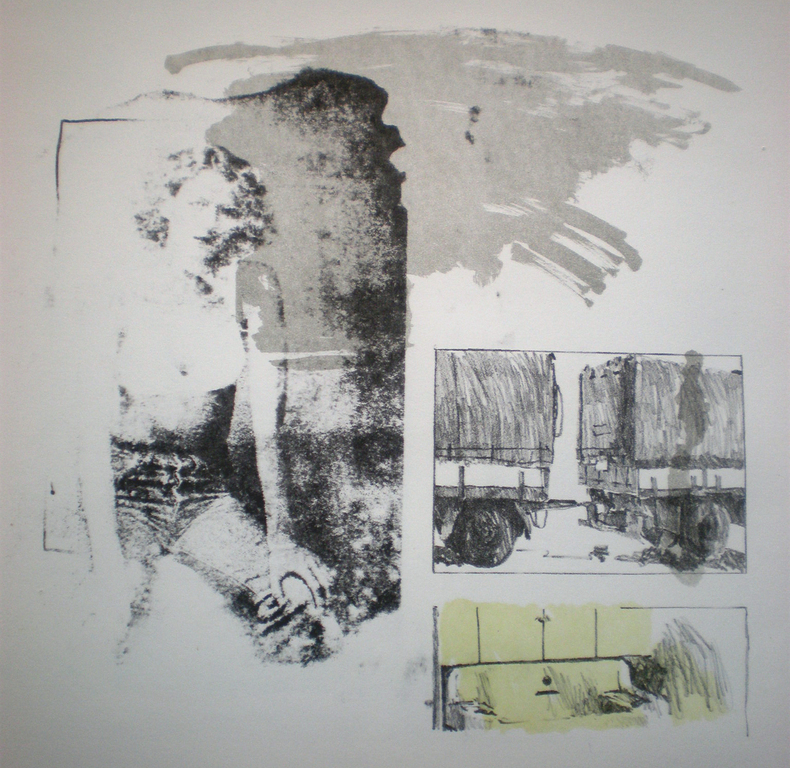 Rob Janssens - Kleurenlitho - z.t. 1979 kopen? Bied vanaf 40!