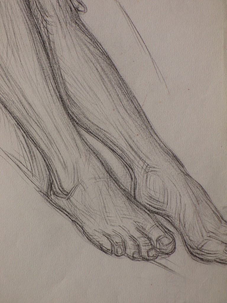 Rudolf Bremmer, Zittend Naakt, Tekening 1936 kopen? Bied vanaf 55!