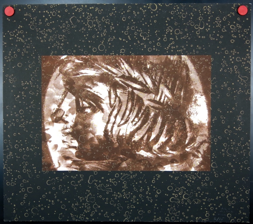 Titus Nolte: Zeefdruk, Zonder titel (portret) kopen? Bied vanaf 1!