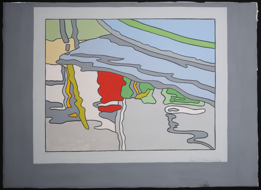 Leon Wildenburg: Gouache, Zonder titel kopen? Bied vanaf 1!