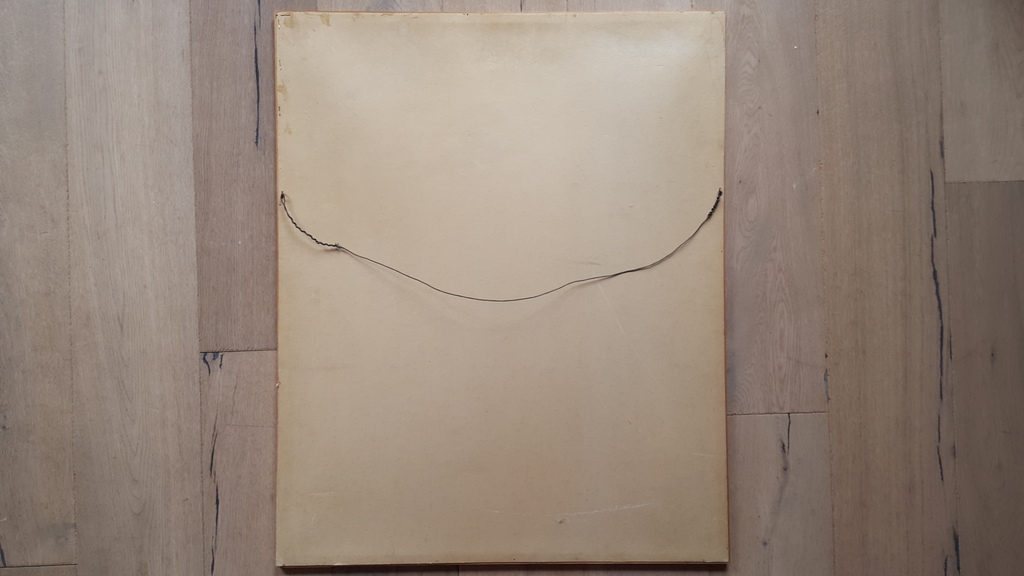 Jan Makkes - Tekening bosgezicht, gesigneerd r.o. kopen? Bied vanaf 25!