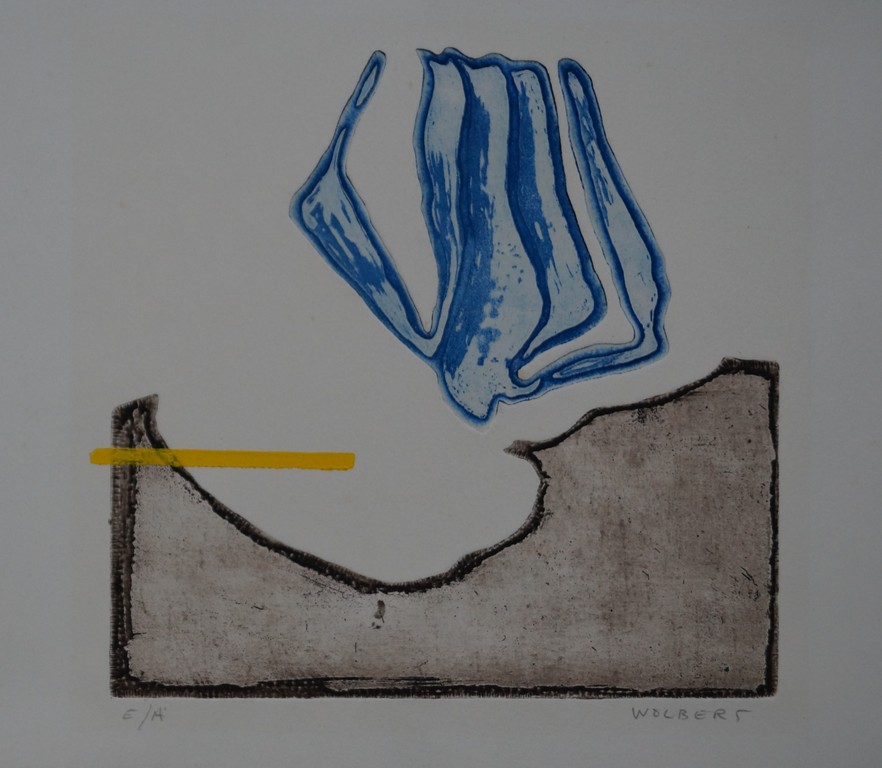 Heleen Wolbert -gesigneerde ets aquatint  kopen? Bied vanaf 12!