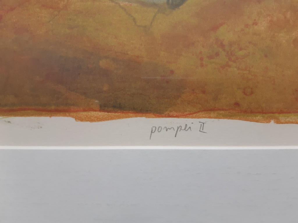 Jeroen Hermkens - Jeroen Hermkens - Pompei II - kleurenlitho kopen? Bied vanaf 50!