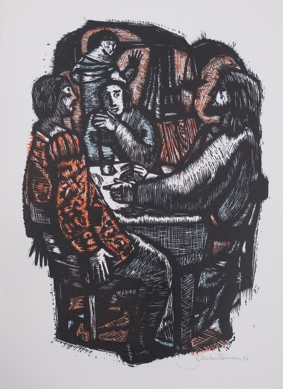 Lot met 12 items (Ex-libris), van o.a. Jan Battermann kopen? Bied vanaf 1!